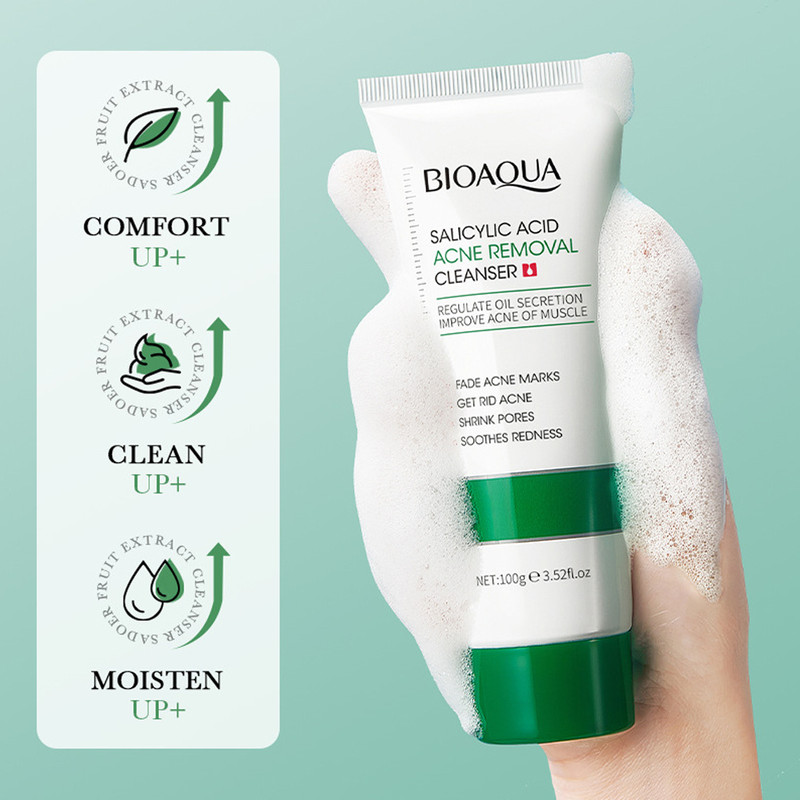 فوم شستشو صورت سالیسیلیک اسید بیوآکوا