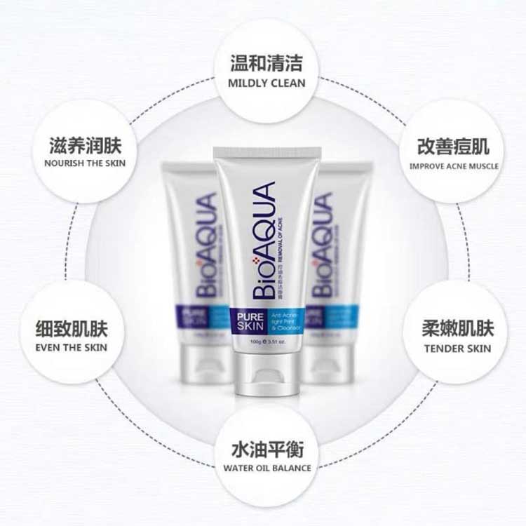 فوم ضد جوش و آکنه بیواکوا