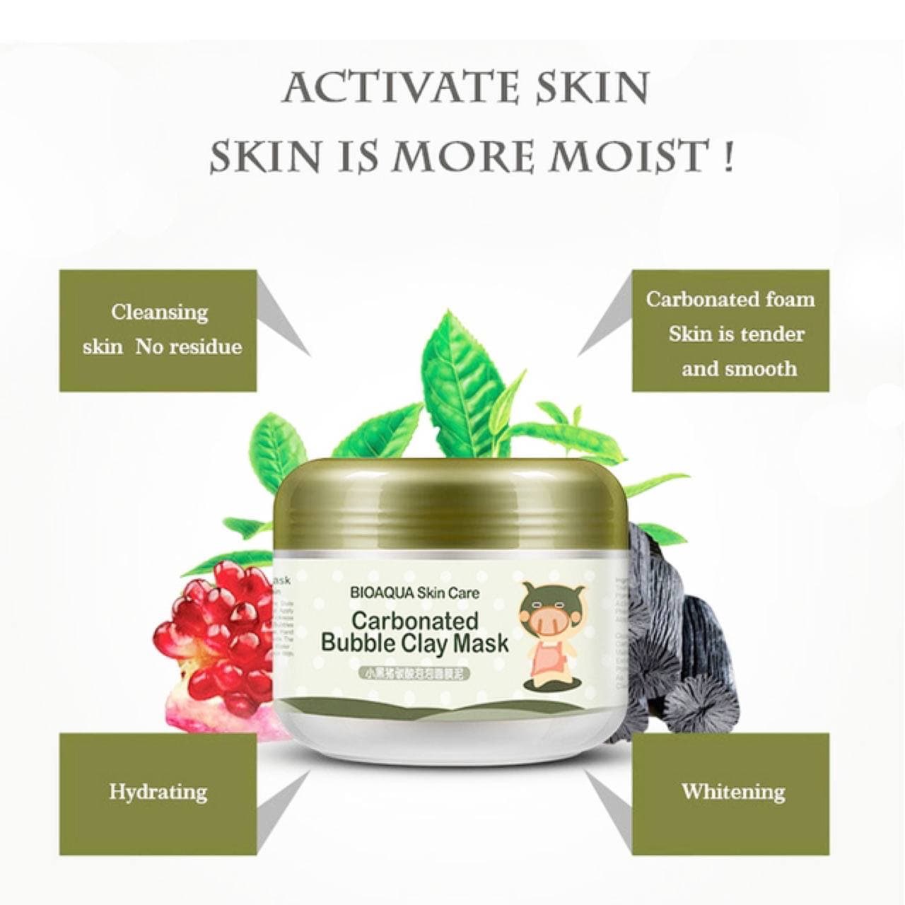 ماسک کربن حبابی بیواکوا