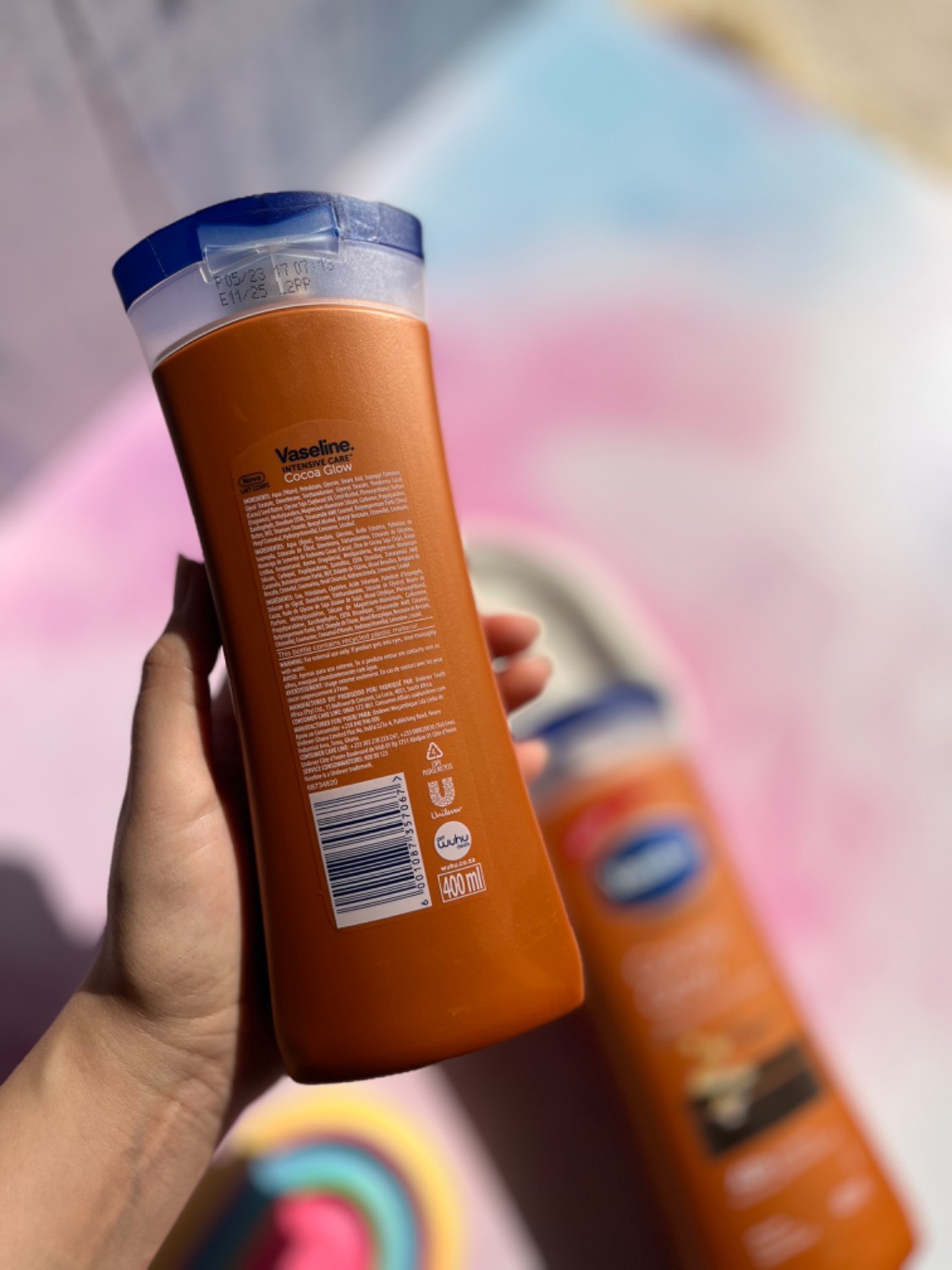 لوسیون بدن کاکائویی وازلین