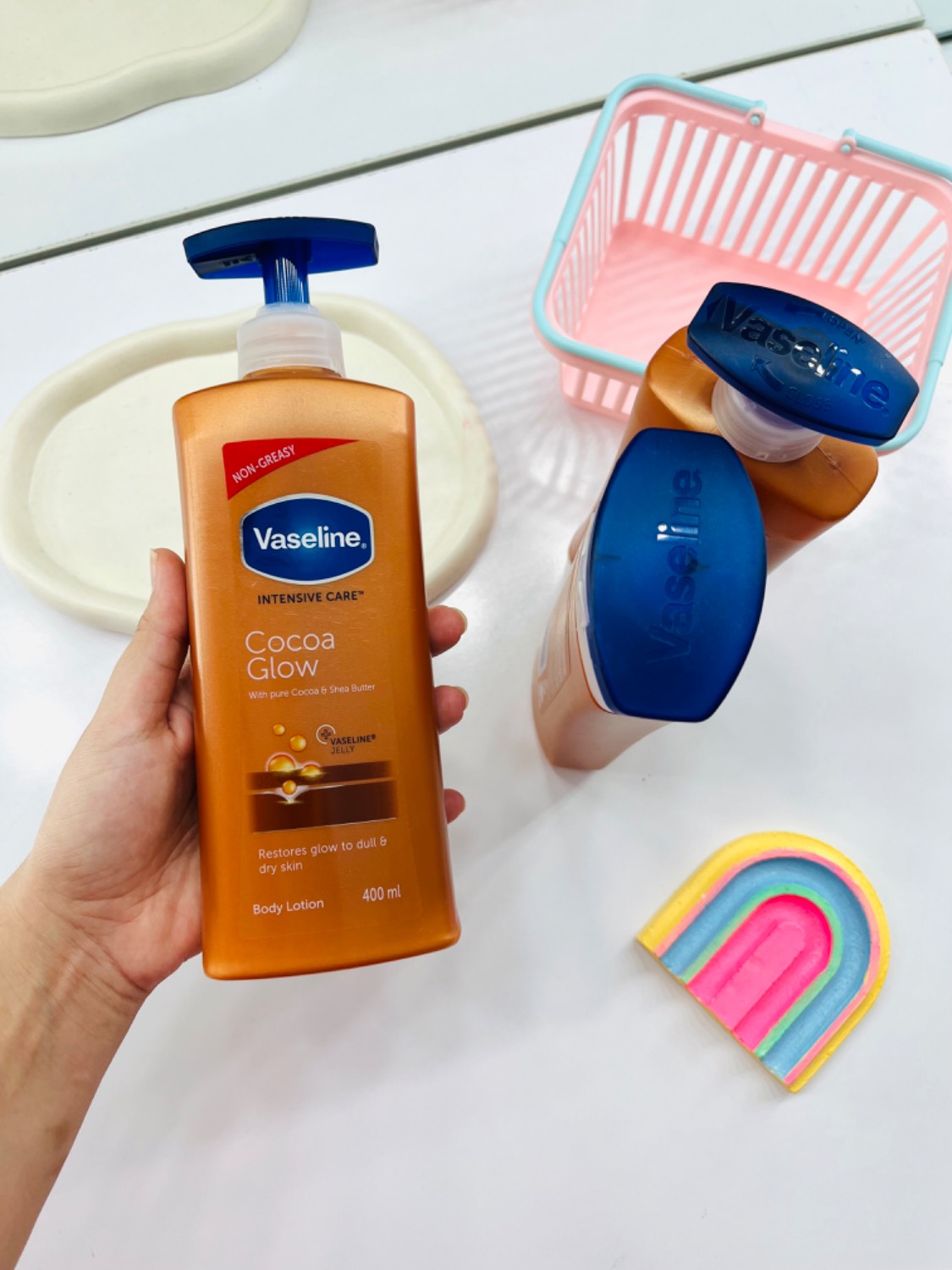 لوسیون بدن کاکائویی وازلین