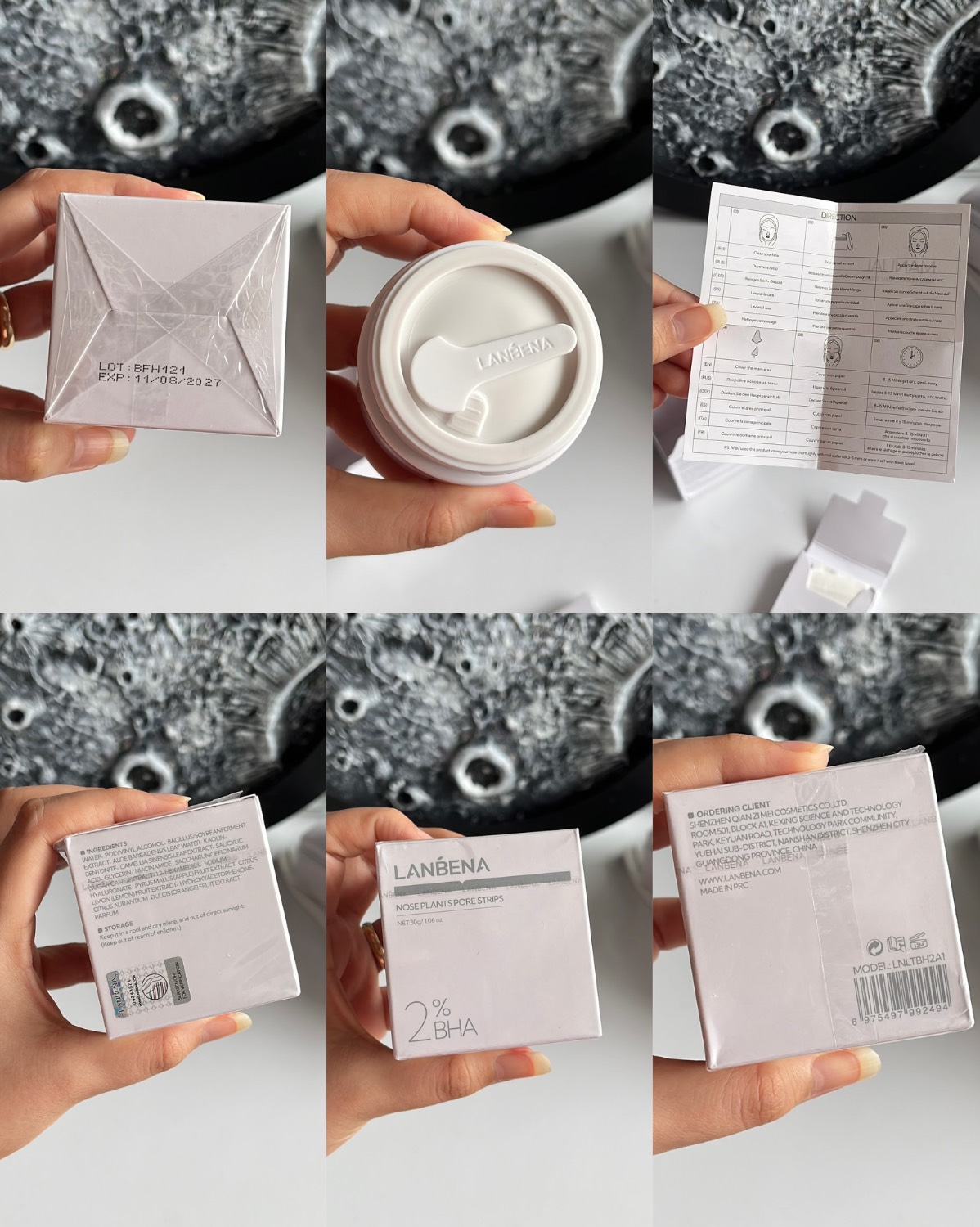 چسب تخلیه جوش سرسیاه لانبنا اورجینال