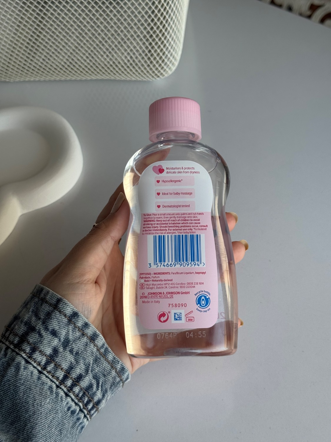 روغن بچه اورجینال جانسون