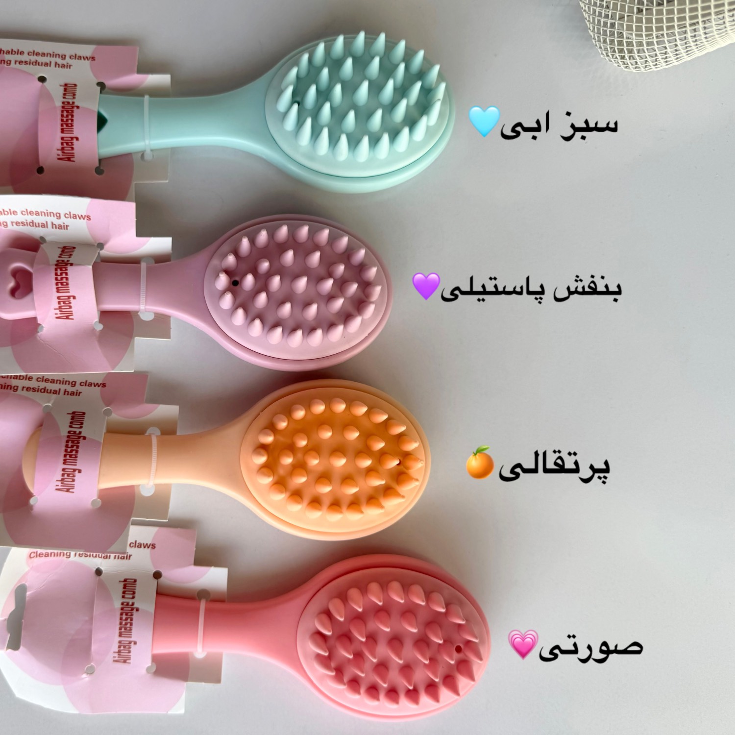 سرشور های سیلیکونی دسته دار