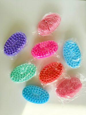 سرشور و لیف سیلیکونی دو طرفه