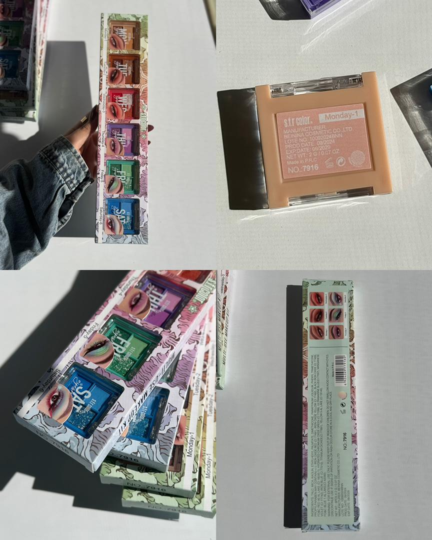 پالت سایه مینی ۶ رنگ