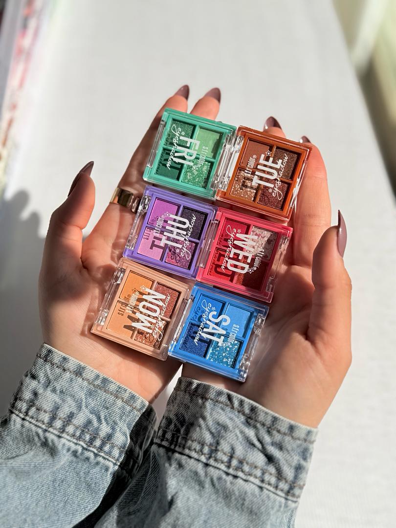 پالت سایه مینی ۶ رنگ