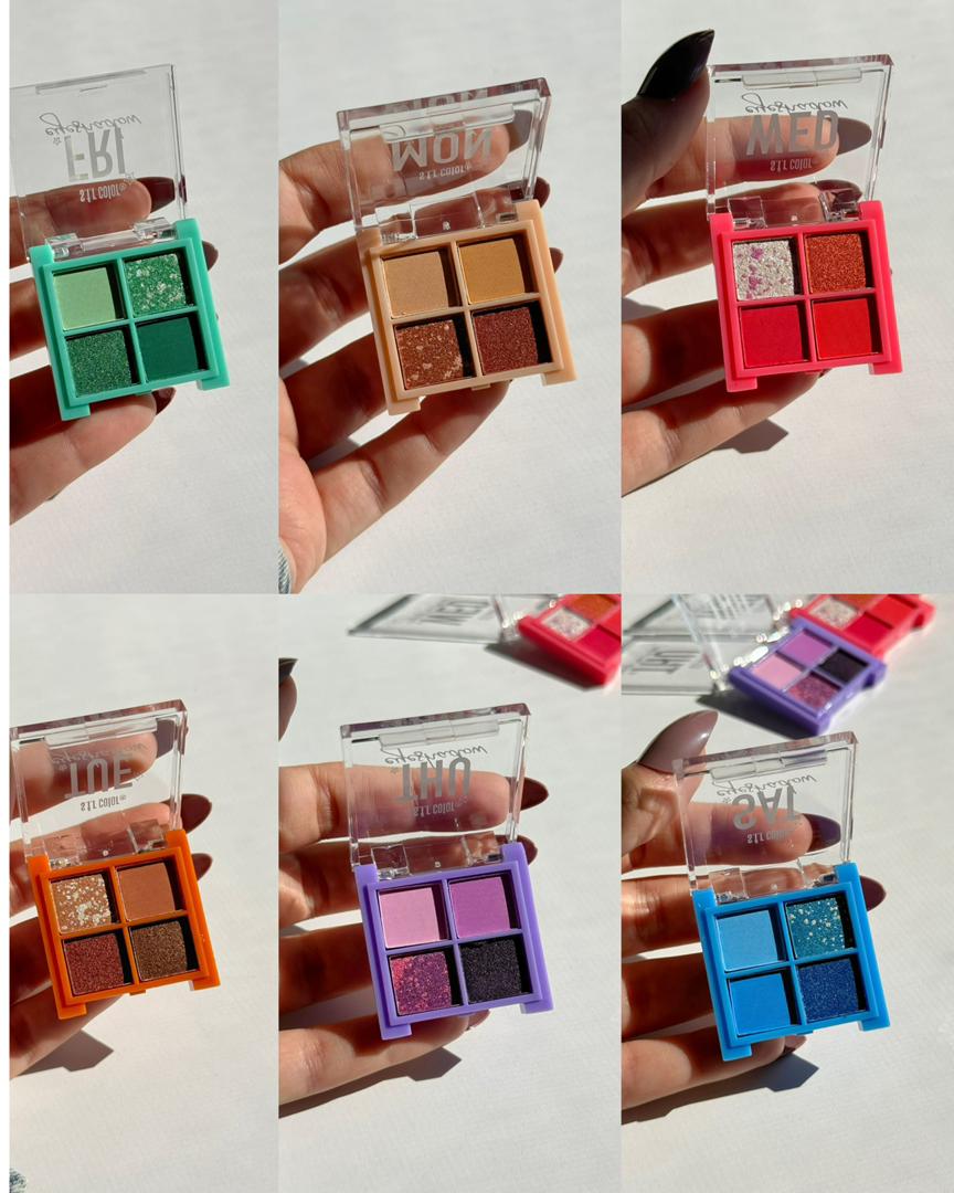 پالت سایه مینی ۶ رنگ